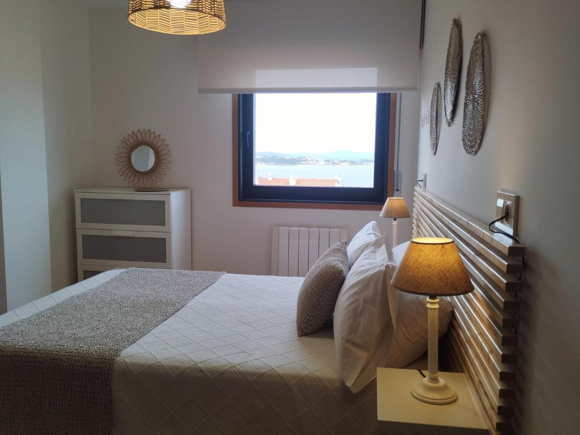 Un Rincon Con Vistas A La Ria, Playa Y Parking. Apartment Ribeira Luaran gambar