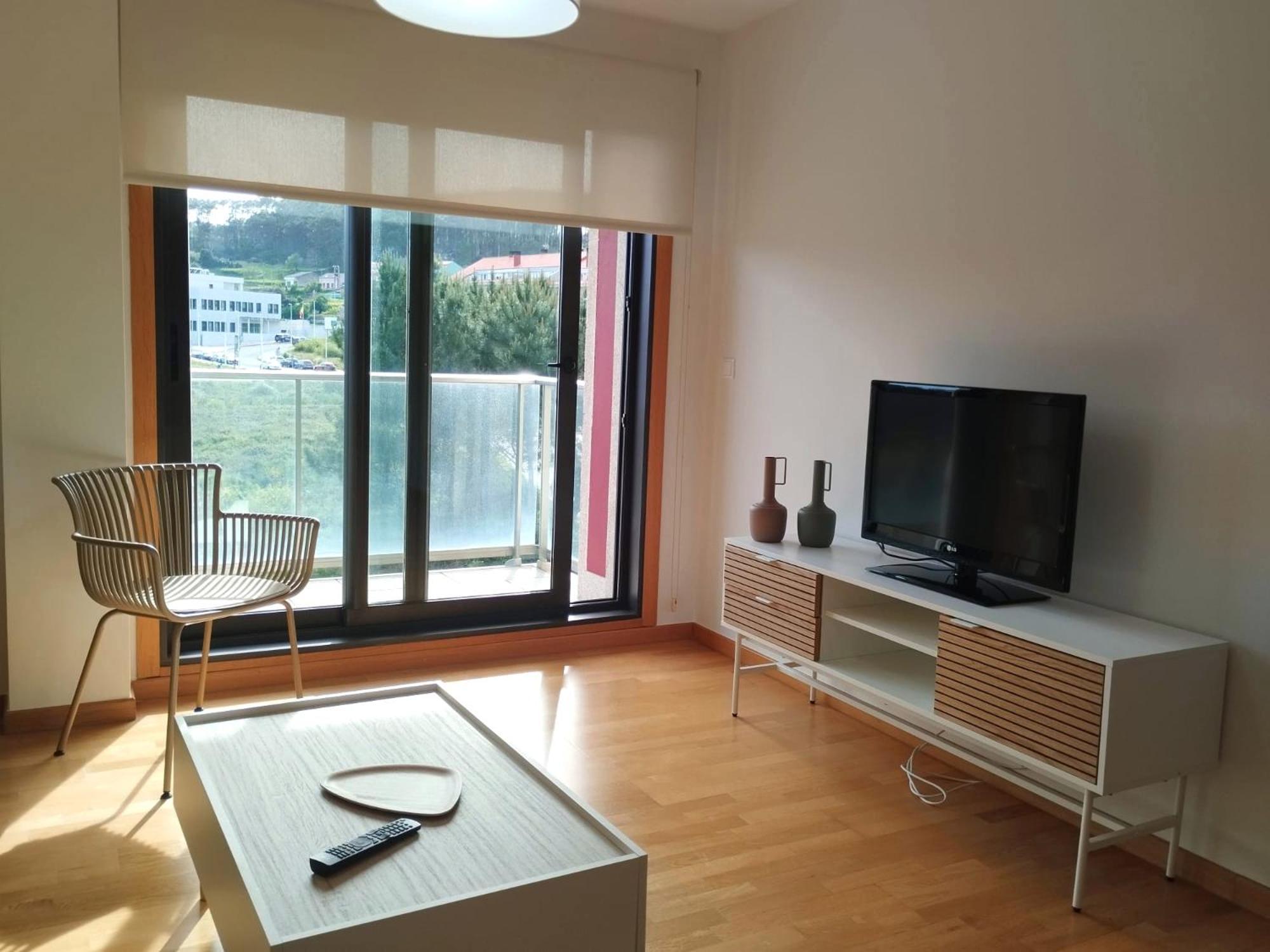 Un Rincon Con Vistas A La Ria, Playa Y Parking. Apartment Ribeira Luaran gambar