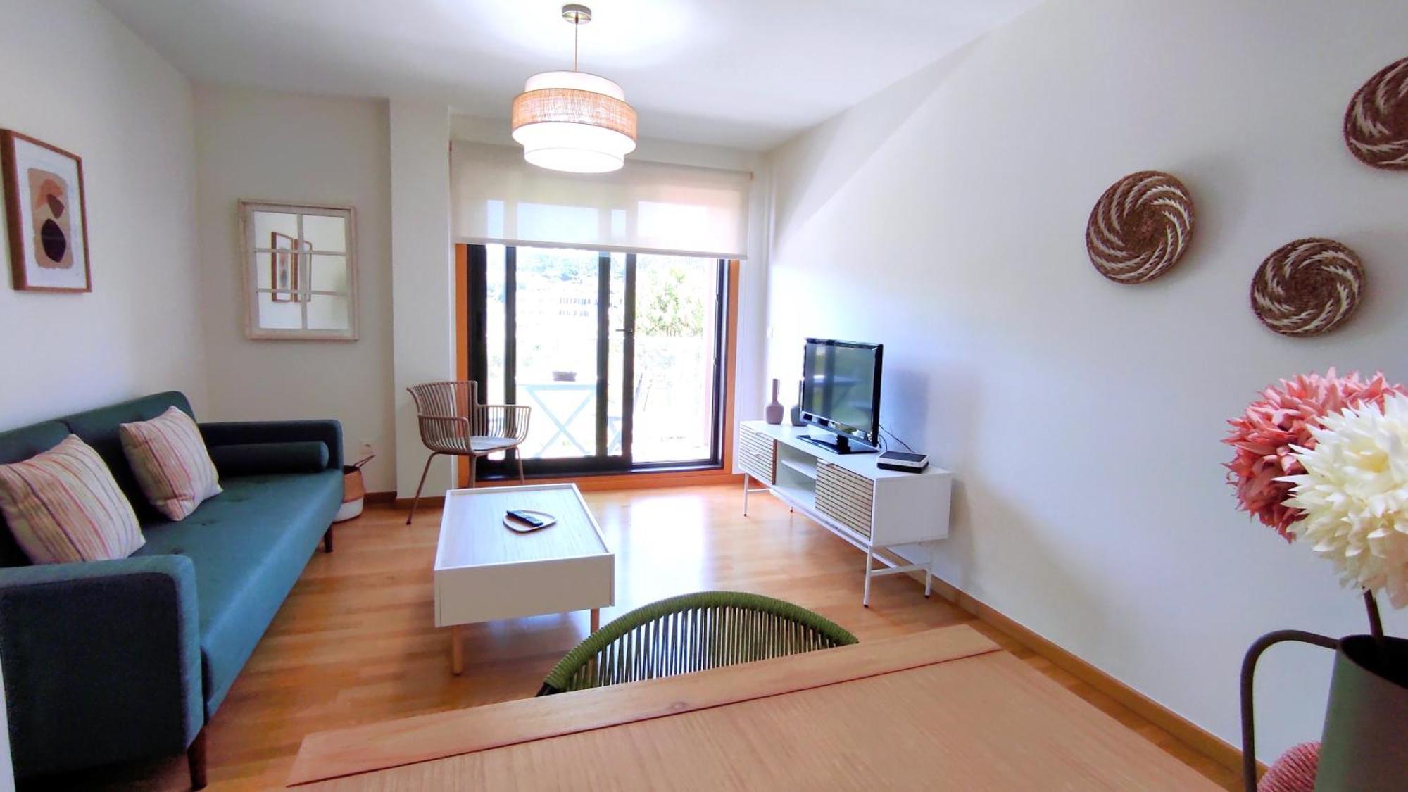 Un Rincon Con Vistas A La Ria, Playa Y Parking. Apartment Ribeira Luaran gambar