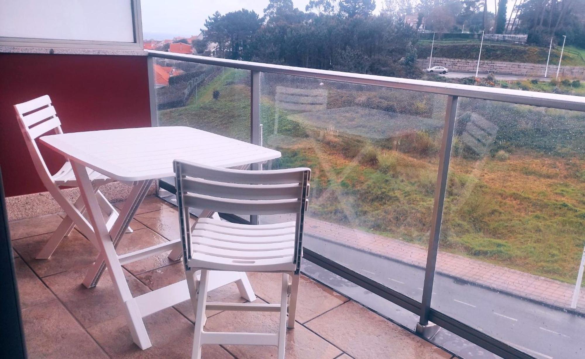 Un Rincon Con Vistas A La Ria, Playa Y Parking. Apartment Ribeira Luaran gambar